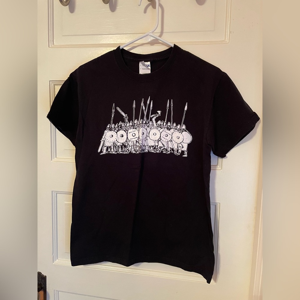 viking tshirt black size small